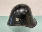 Nederlandse Helm Zwart, Ophalen of Verzenden, Landmacht, Nederland, Helm of Baret