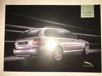 3x Jaguar X-Type folders/brochures 2004 Estate+2004+2001 USA beschikbaar voor biedingen