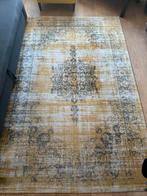 Vloerkleed Geel/Grijs, Ophalen, 100 tot 150 cm, 200 cm of meer, Zo goed als nieuw