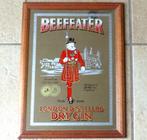 Oude spiegel Beefeater London dry gin reclamespiegel, Minder dan 100 cm, Minder dan 50 cm, Gebruikt, Rechthoekig