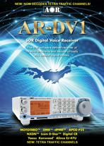 AOR AR-DV-10 Digitale Ontvanger P25, NXDN, D-STAR, dPMR, DMR, Telecommunicatie, Japan, Verzenden, ., Nieuw