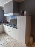 Complete crème hoekkeuken 257 x 318 cm met composiet blad, Ophalen, Gebruikt, Hoekkeuken, Crème