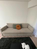 FRIHETEN 3-seater sofa bed, Faringe light gray, Ophalen, Gebruikt, 100 tot 125 cm, Driepersoons
