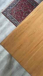 Rechthoekige Houten tafel, Huis en Inrichting, Tafels | Eettafels, Ophalen, 100 tot 150 cm, Eikenhout, 50 tot 100 cm