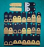 28 sets Epauletten - Rangen Koninklijke Marine, Ophalen of Verzenden, Marine, Nederland, Embleem of Badge