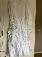 Satijnen trouwjurk maat 38, Kleding | Dames, Trouwkleding en Trouwaccessoires, Ophalen of Verzenden, Zo goed als nieuw, Wit, Trouwjurk