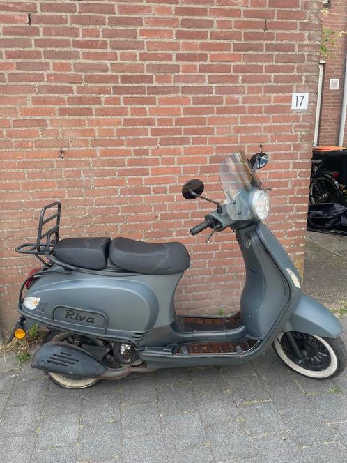 Riva Scooter - Klusproject, Fietsen en Brommers, Scooters | Yamaha, Gebruikt, Overige modellen, Maximaal 45 km/u, Benzine, Ophalen