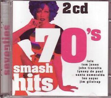 70's Smash Hits Originele 2 CD box.   beschikbaar voor biedingen