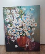 Schilderij vaas met margrieten, Ophalen