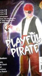 Piraat outfit mt 104 / 110, Kinderen en Baby's, Carnavalskleding en Verkleedspullen, Ophalen of Verzenden, Nieuw, 104 of kleiner