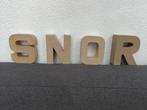 kartonnen letters ca 15 cm hoog, Ophalen, Zo goed als nieuw