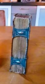 Antieke bijbeltje met dubbele zilveren sloten, Ophalen of Verzenden