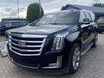 Cadillac Escalade  ESV 6.2 V8 Luxury 2017 DUITS KENTEKEN, Auto's, Automaat, Zwart, Bedrijf, 6200 cc