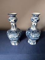 antiek delft blauw vaasjes, Ophalen of Verzenden