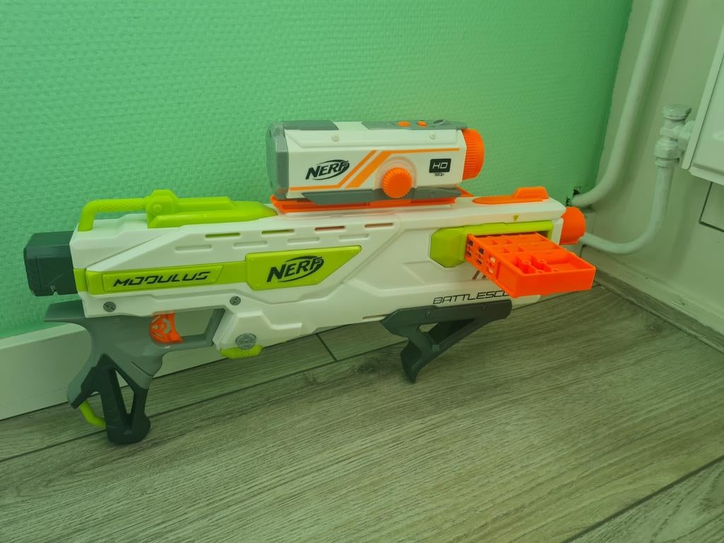 Nerf gun met camera, Ophalen of Verzenden, Zo goed als nieuw