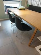 Domini design, vitra look a like eettafel stoelen, Huis en Inrichting, Ophalen, Zo goed als nieuw, Zwart, Vijf, Zes of meer stoelen