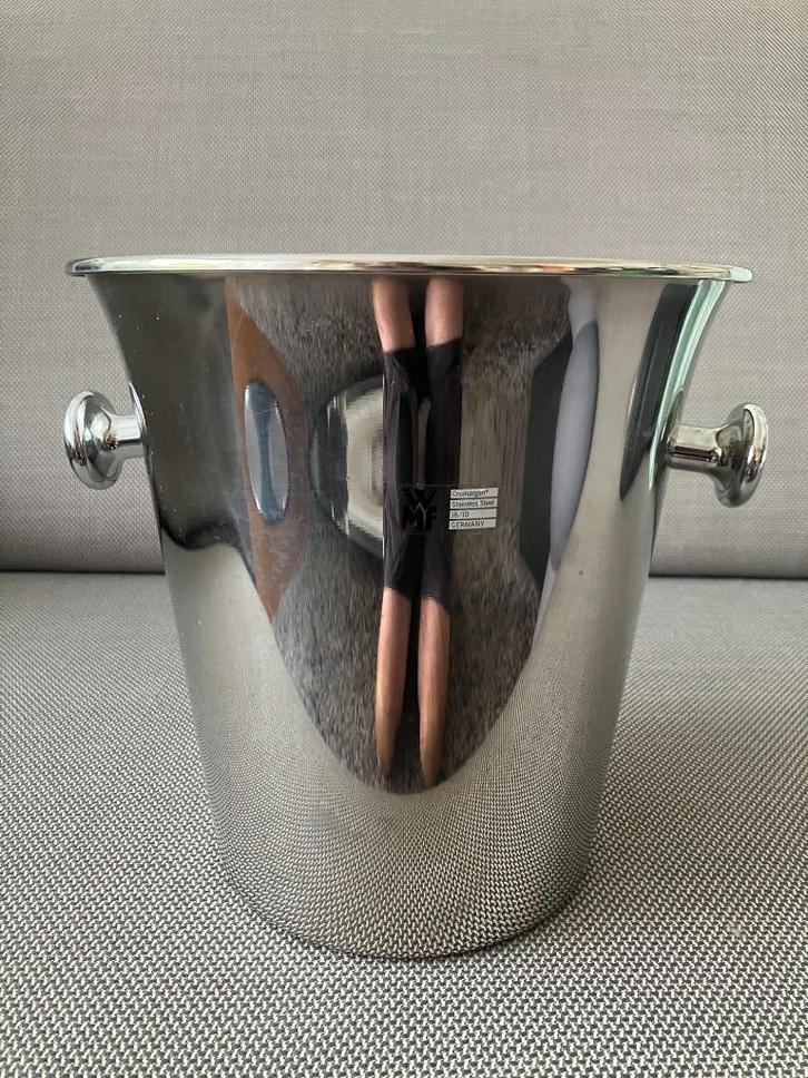 RVS Wijnkoeler WMF, Huis en Inrichting, Woonaccessoires | Wijnrekken, Zo goed als nieuw, Minder dan 50 cm, Metaal, Minder dan 5 flessen