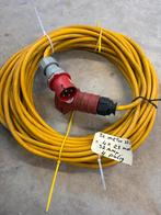 1x krachtstroomkabel  32 Amp. 4 polig.  30 mtr. Lengte, Ophalen, Gebruikt, X, X