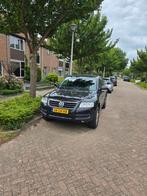 Volkswagen Touareg 3.2 V6 162KW 4MOTION AUT 2003 Zwart, Auto's, 3189 cc, Zwart, Origineel Nederlands, Particulier