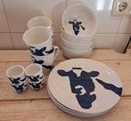Farmers Blue FrieslandCampina ontbijt servies, Nieuw, Ophalen of Verzenden, Bord(en), Overige stijlen