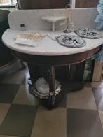 Antieke biedermeier hal tafel, side table