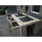 steigerhout Tuinset Tuintafel Stoelen + Bank SHOWROOM OPEN, Verzenden, Bank, Steigerhout, Nieuw