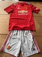 Manchester United voetbal shirt + broekje Adidas Maat 176, Jongen, Ophalen of Verzenden, Sport- of Zwemkleding, Zo goed als nieuw