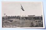 Werkkamp SLOOTDORP Wieringermeer, houten barakken met vlag., Ophalen of Verzenden, 1920 tot 1940, Gelopen, Noord-Holland