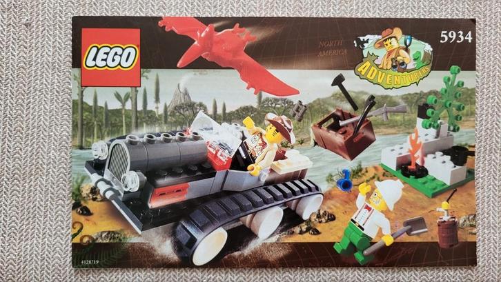 Lego 5904 + 5920 + 5921 + 5934 Adventurers, Kinderen en Baby's, Speelgoed | Duplo en Lego, Zo goed als nieuw, Lego, Complete set