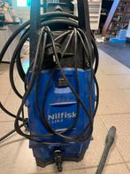 Nilfisk Hogedrukreiniger 2 keer met hulpstukken, Ophalen of Verzenden, Gebruikt, Elektrisch, Met regelbare waterdruk