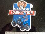 sticker samson competition squad logo shag tabak, Verzenden, Zo goed als nieuw, Merk