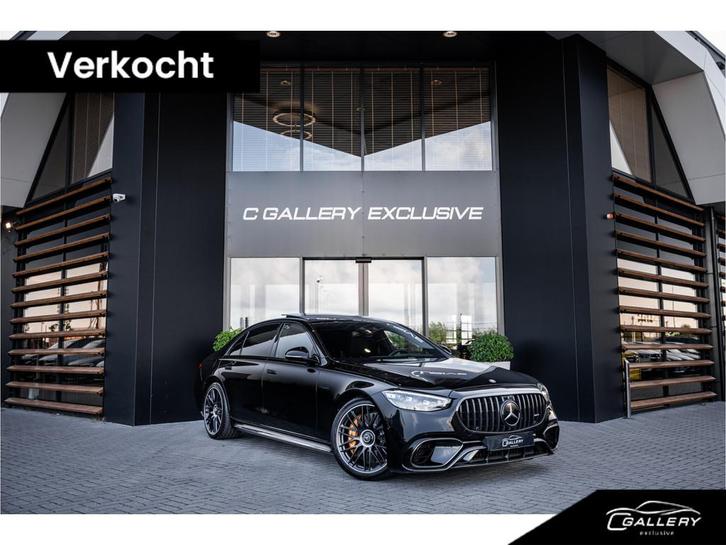 Mercedes-Benz S63 AMG S63 E Performance - Keramisch | Burmes, Auto's, Mercedes-Benz, Bedrijf, Te koop, S-Klasse, 360° camera, 4x4
