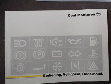Opel Montery handleiding / instructieboek  beschikbaar voor biedingen