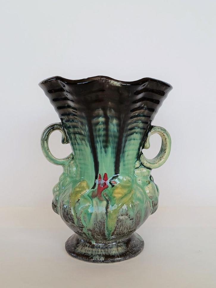 Vaas Bay Keramik W-Germany Vintage 1950’s, Antiek en Kunst, Antiek | Keramiek en Aardewerk, Ophalen of Verzenden