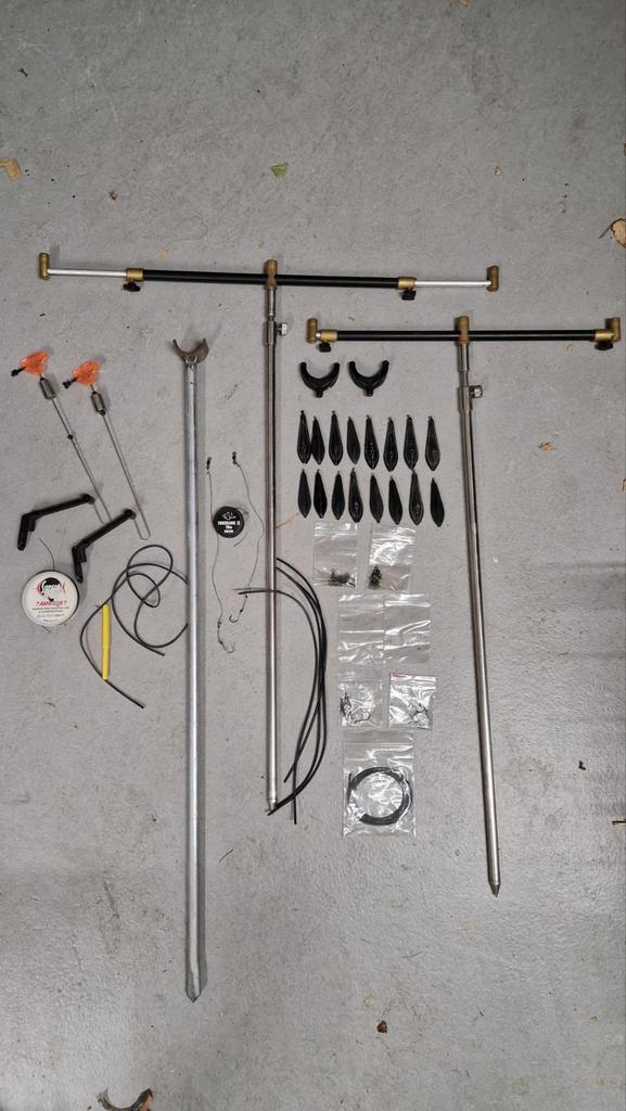 Karper Vis Set - Complete Uitrusting, Watersport en Boten, Accessoires en Onderhoud, Gebruikt, Overige typen, Ophalen