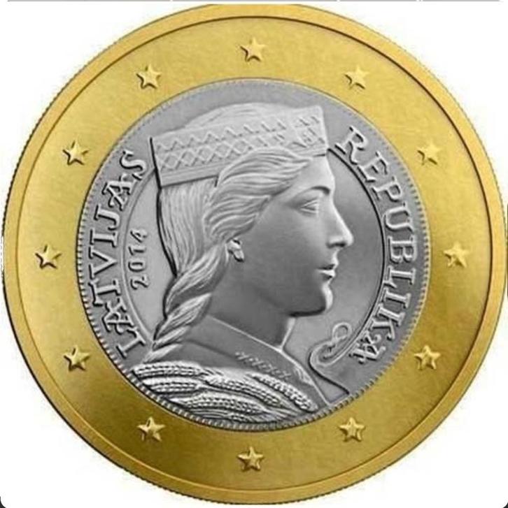 Euromunten, Postzegels en Munten, Munten | Europa | Euromunten, Losse munt, 1 euro, Overige landen, Ophalen of Verzenden
