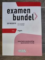 Examenbundel Engels VWO 2018/2019, VWO, Engels, Ophalen of Verzenden, Zo goed als nieuw