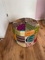 Hippie Poef Bohemian, Ophalen, Zo goed als nieuw, Rond, Minder dan 50 cm