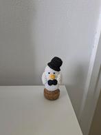 Handgemaakte Mini Sneeuwpop, Hobby en Vrije tijd, Knutselen, Ophalen of Verzenden, Gebruikt, Knutselwerk