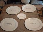 Riviera Maison Borden Set, Ophalen, Zo goed als nieuw, Bord(en), Overige stijlen