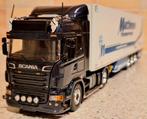 SCANIA R500 trekker met koeloplegger "Matthews Transport", Ophalen of Verzenden, Zo goed als nieuw, Bus of Vrachtwagen, Tekno