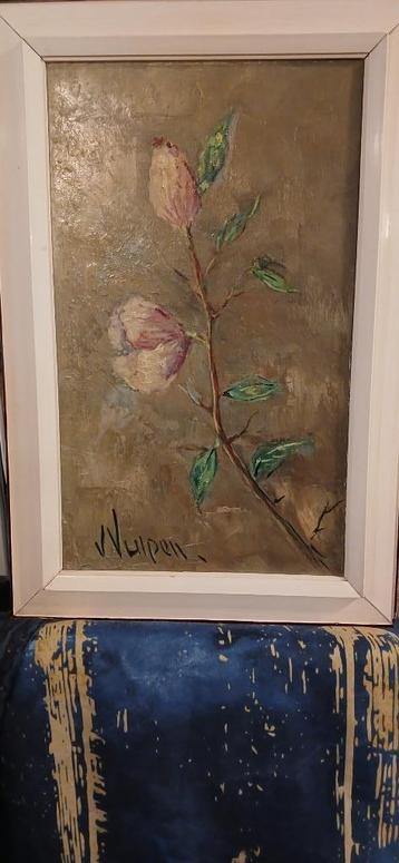 schilderij van Nicolaas Charles van Vulpen € 40,00 beschikbaar voor biedingen
