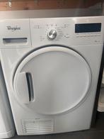 Whirlpool condensdroger, Ophalen, Gebruikt, 8 tot 10 kg, Voorlader