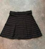 Nikkie Skylar skirt/ uitlopende rok zwart/dots, maat 34, Zwart, Ophalen of Verzenden, Zo goed als nieuw, Nikkie