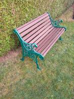Gietijzeren Tuinbank, Tuin en Terras, Tuinbanken, Ophalen, Gebruikt, Metaal