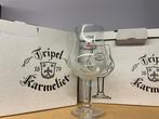 Tripel Karmeliet Bierglazen - Set van 2 x 6, Ophalen of Verzenden, Zo goed als nieuw, Bierglas
