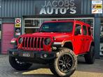 Jeep WRANGLER 4-DR. RUBICON Grijskenteken BPM VRIJ! Nieuwsta, Auto's, Automaat, 4 cilinders, Leder, Vierwielaandrijving