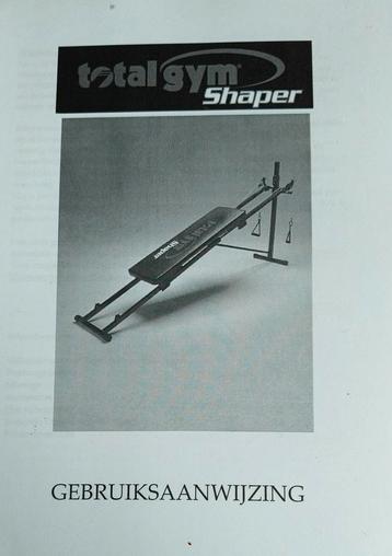 Total gym shaper beschikbaar voor biedingen