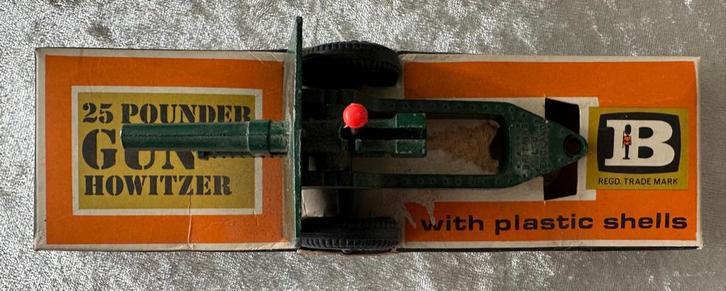 Britains Ltd gun howitzer kanon nr. 9704., Antiek en Kunst, Antiek | Speelgoed, Verzenden