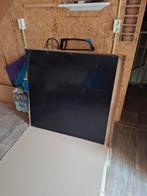 PLEXIGLAS ZWART HOOGGLANS 100x100x0.3 cm nieuw, Ophalen of Verzenden, Nieuw, Overige typen